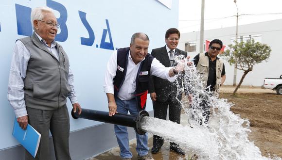Ministro de vivienda inaugura obras de agua en Moquegua