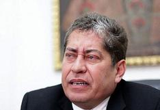 Eloy Espinosa-Saldaña: “Es falso que el TC responda a intereses políticos”