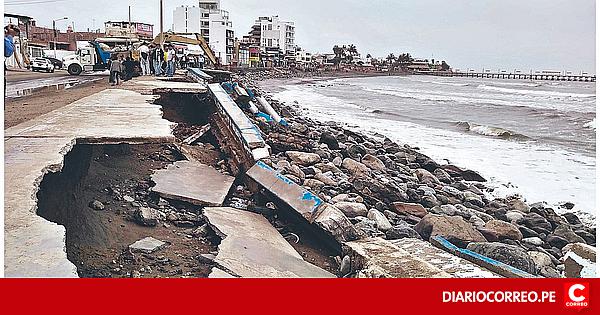 Proponen proteger Huanchaco ante oleajes con geotubos