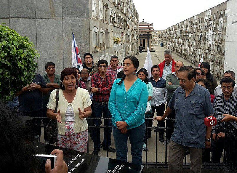 ​Verónika Mendoza afirma que el fujimorismo es una amenaza para trabajadores