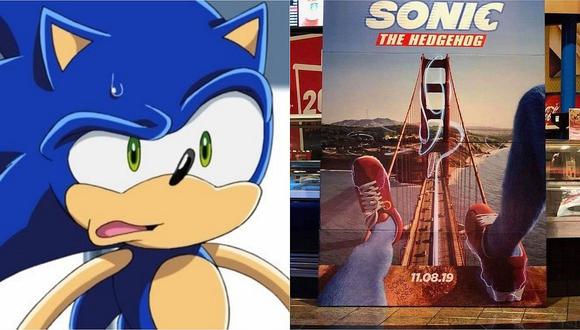 'Sonic: The Hedghog' sacó nuevo poster y enfurece a los usuarios de Twitter (FOTOS)