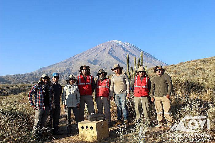 Ingemmet estudia la ubicación de la cámara magmática del Misti