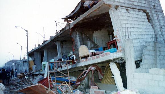 Terremoto del 23 de junio del 2001 destruyó decenas de viviendas debido a la deficiente construcción con técnicas mixtas. (Foto: GEC)