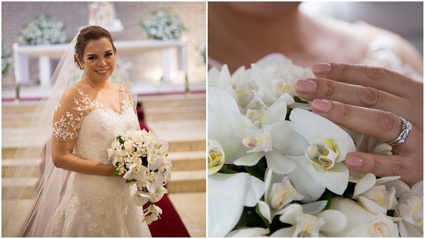 Milagros Leiva muestra fotografías de su matrimonio en Facebook