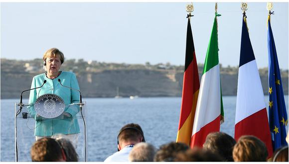 Angela Merkel: "Es necesaria mayor cooperación europea" en gestión de la inmigración