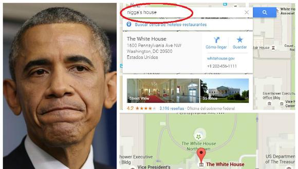 Google se disculpa por resultados racistas sobre Barack Obama en Google Maps
