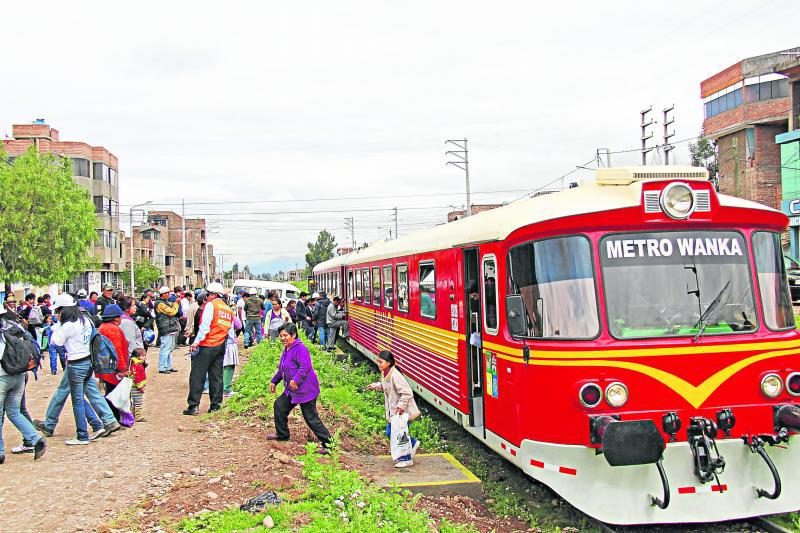 Proyecto del Metro Wanka se queda sin vagones