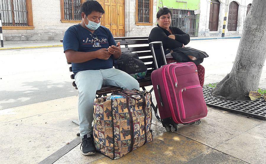 ​Peruanos impedidos de retornar a sus ciudades de origen
