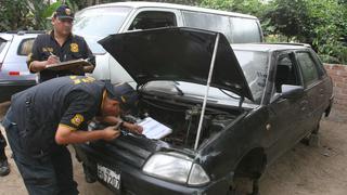 Más de 580 denuncias por robo de vehículos se registraron en el 2021 en la región Ica