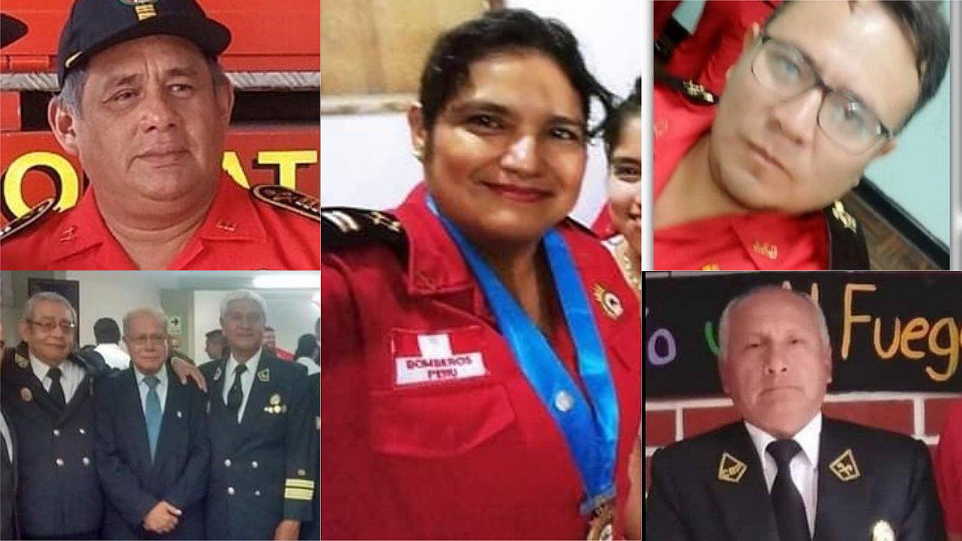 Confirman seis bomberos fallecidos con COVID-19