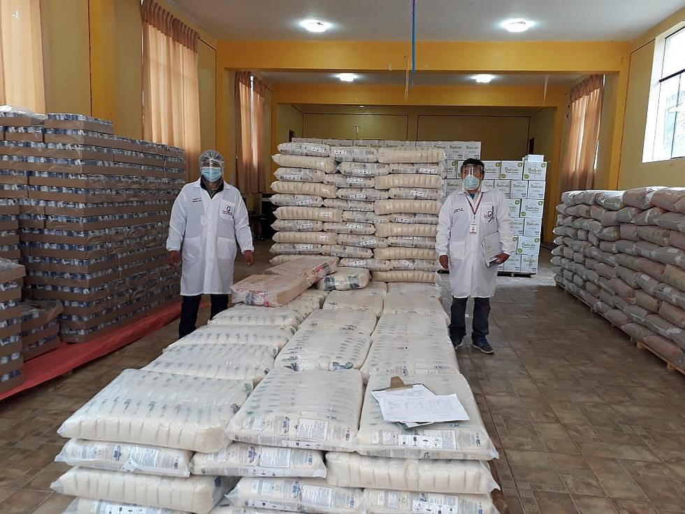 Qali Warma entrega más de 75 toneladas de alimentos en Puno (FOTOS)