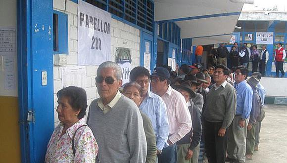 En Apurímac 303 mil 697 ciudadanos votarán en las elecciones de octubre