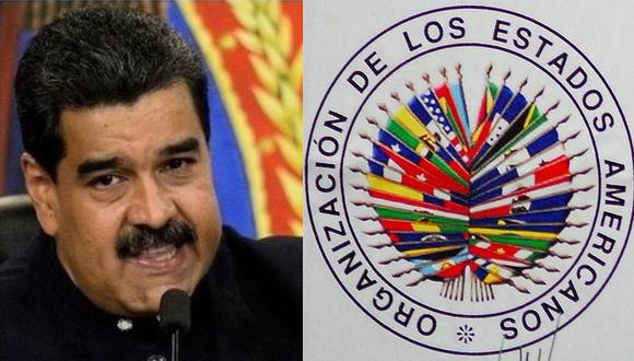 Venezuela acusa a países de la OEA de buscar una "ola de violencia que deslegitime" sus elecciones
