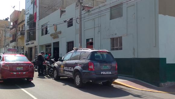 Agentes pertenecen a la Comisaría Central ubicada en el cercado de Tacna.  (Foto: Difusión)