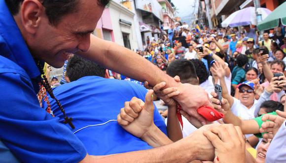 Henrique Capriles: Actual elección me recuerda al plebiscito a Pinochet