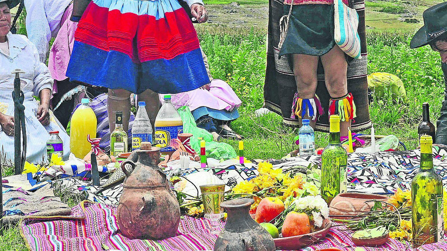 El pagapu: una costumbre ancestral que ahora se usaría solo con fines de lucro