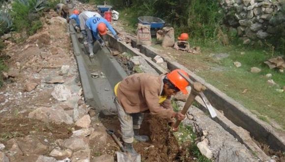 Usuarios de agua del Razuillca emiten pronunciamiento por estado de la obra en Espírutu Bajo