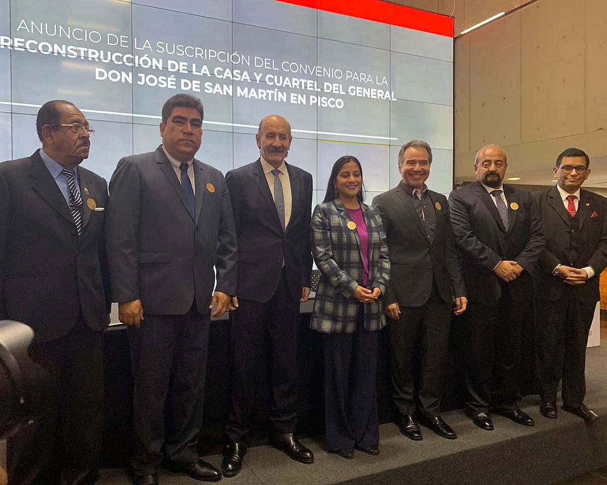 Cuartel del libertador José de San Martín será reconstruido, en Pisco