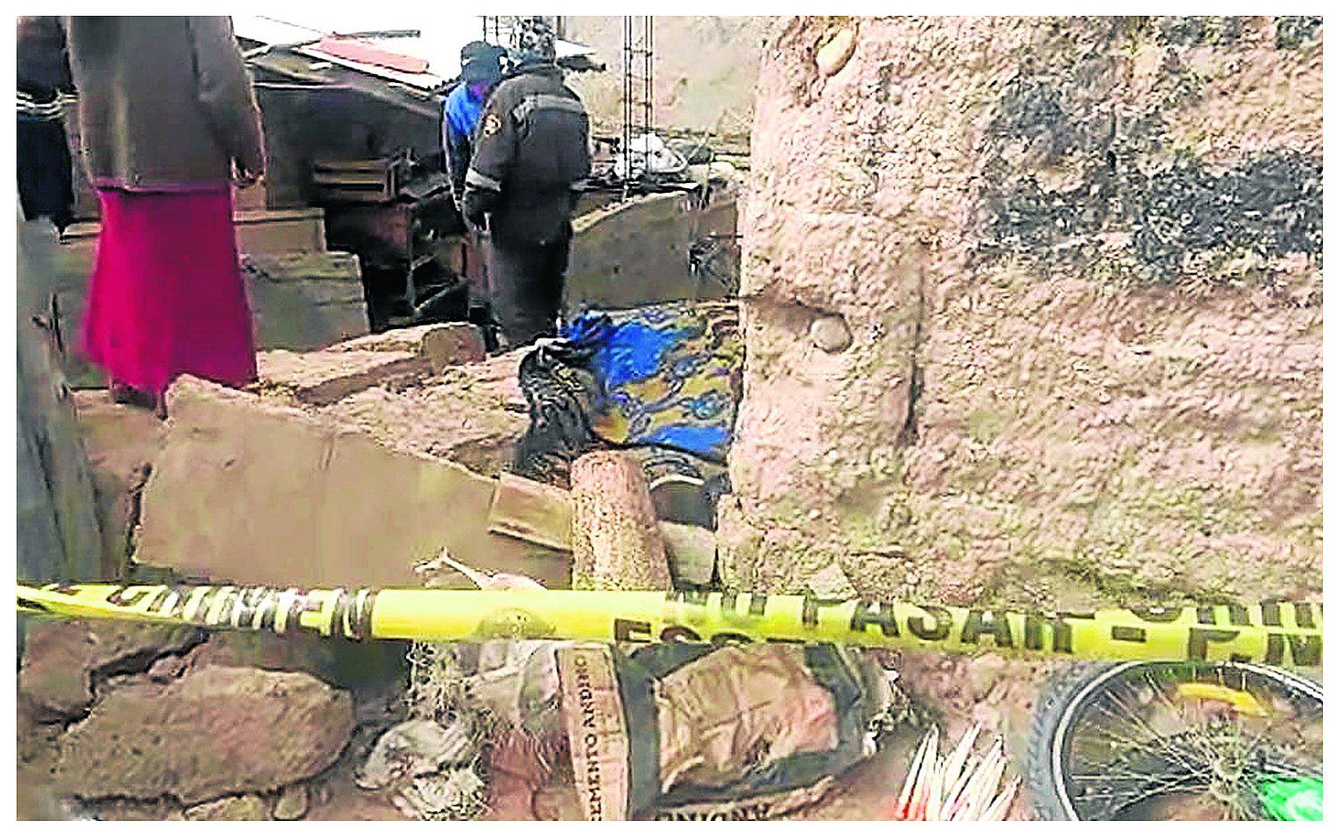 ​Pared se desploma y mata a padre de 8 hijos que trabajaba en su casa