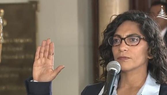 ¿Quién es Leslie Urteaga Peña, nueva ministra de Cultura? Foto: TV Perú Noticias