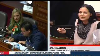 María del Carmen Alva se burla de Sigrid Bazán durante interpelación del canciller (VIDEO)