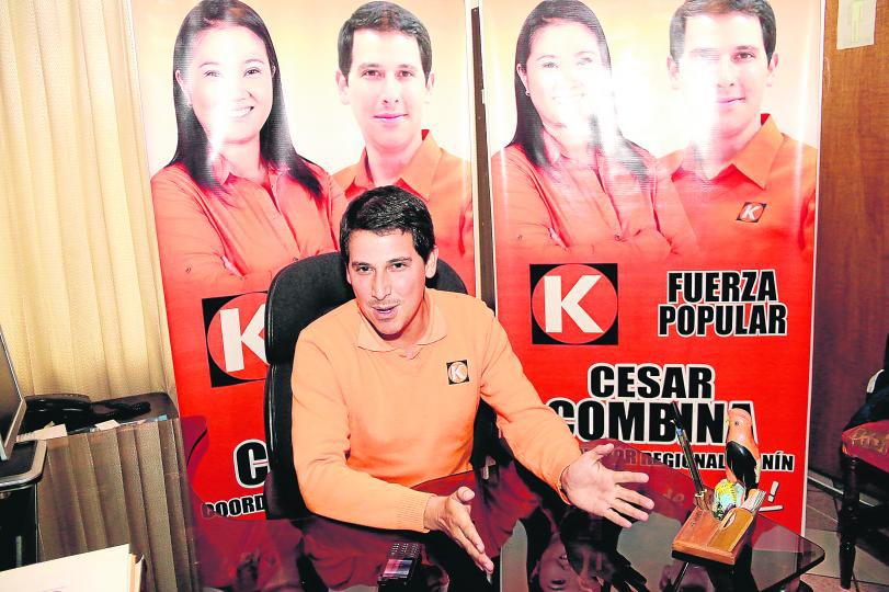 Cesar Combina: "Seré gobernador regional de Junín"