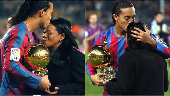 Ronaldinho agradeció a su mamá por ser su inspiración durante sus años en el fútbol (FOTO)