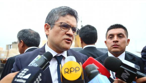 Fiscal José Domingo Pérez reiteró que el TC debe responder por las críticas a la resolución que permitió la liberación de Keiko Fujimori. (Foto: Hugo Curotto/GEC)