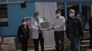 Donan equipos biomédicos valorizados en más de 240 mil soles para enfrentar al COVID-19 en Cusco