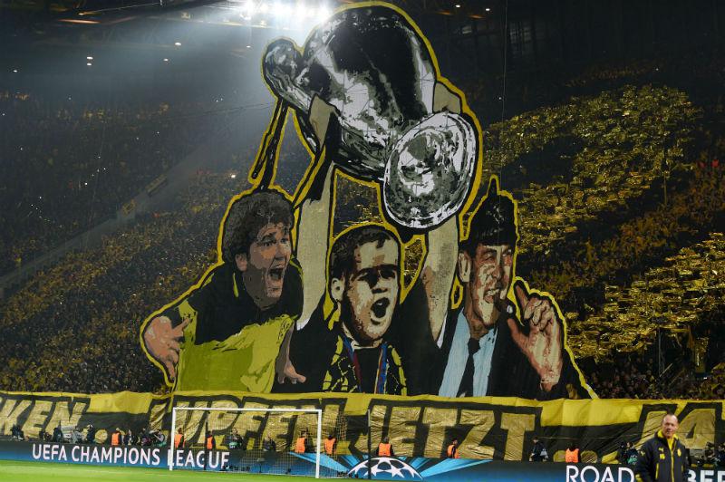 Champions League: Mira el bello mosaico del Borussia Dortmund