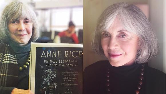 Anne Rice, autora de "Entrevista con el vampiro", falleció a los 80 años. (Foto: Facebook de Anne Rice)