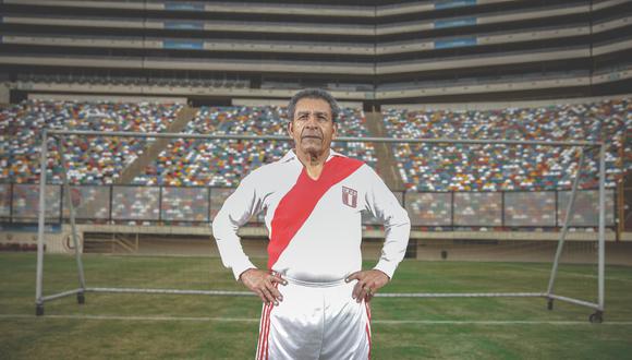 Héctor Chumpitaz, ídolo de la selección peruana y de Universitario de Deportes. (Foto: Andrés Valle)