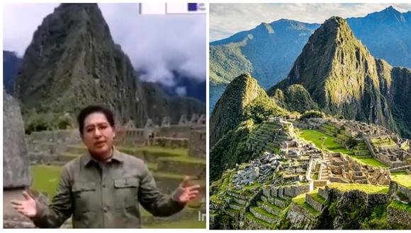 Candidato comete infracción al grabar propaganda electoral en Machu Picchu 