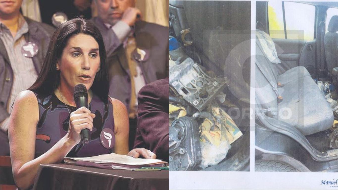Carolina Lizárraga: Supuesto auto de candidata al Congreso es chatarra
