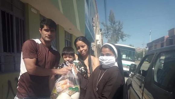 Caritas repartió más de 4 mil canastas con alimentos a familias de Arequipa