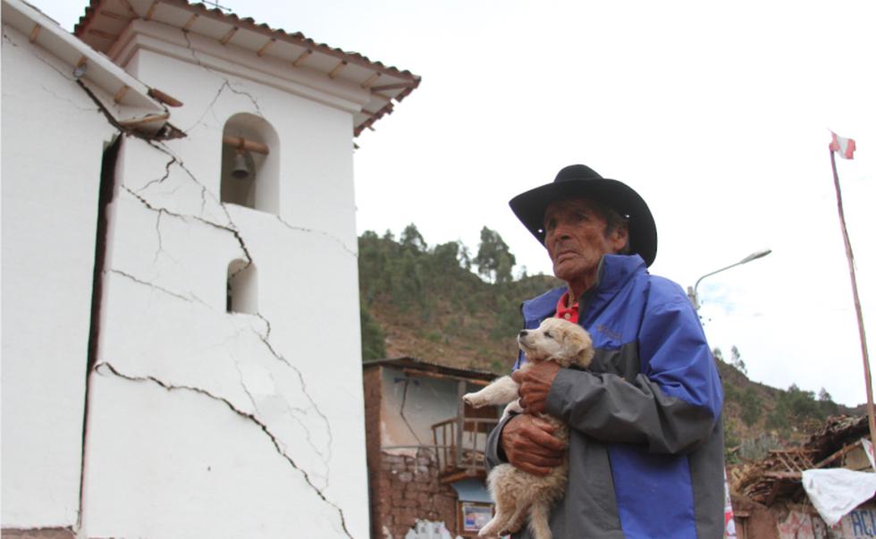 Dolor y desolación tras el sismo en Paruro - Cusco (FOTOS)