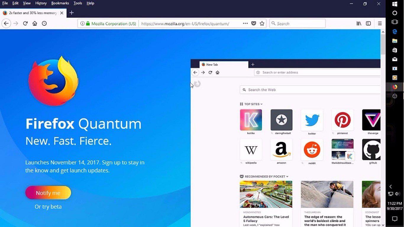 Firefox Quantum: 5 cosas que debes saber del nuevo navegador