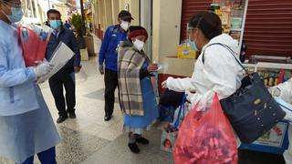 Entregan implementos de seguridad a comerciantes ambulantes en Puno