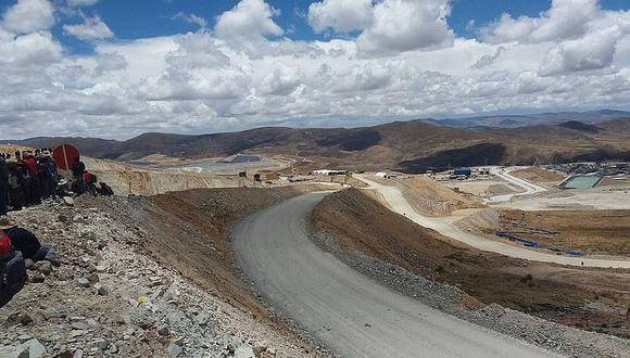 Conflicto minero en Cusco: Toman campamento y tajo abierto de Hudbay (FOTOS)
