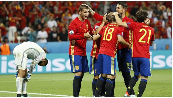 Eurocopa 2016: España venció 3-0 a Turquía y pasa a octavos