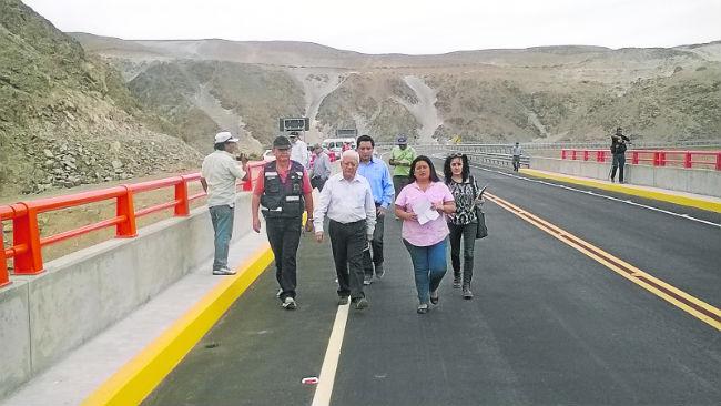 Arequipa: Anomalía en puente Quilca es desvirtuada