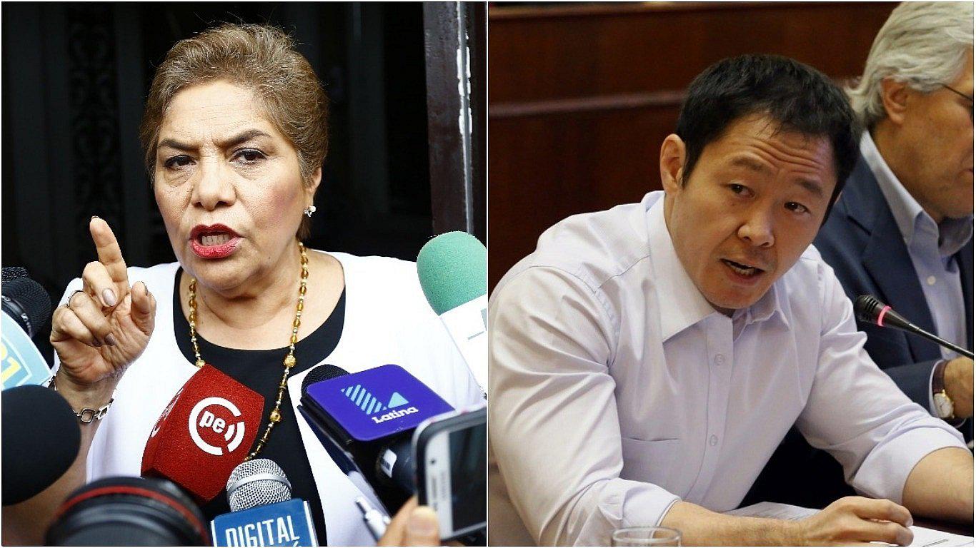 Luz Salgado pide a Kenji Fujimori no generar ruido político (VIDEO)