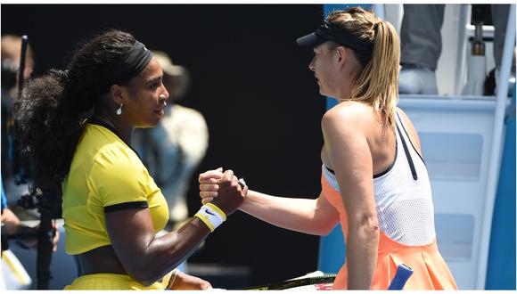 Serena Williams aplaude coraje de Maria Sharapova