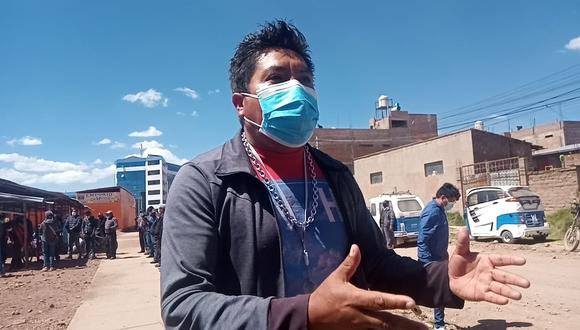 Reynaldo Rojas, fue denunciado por presunto delito de violencia en contra de la autoridad. (Foto: Feliciano Gutiérrez)