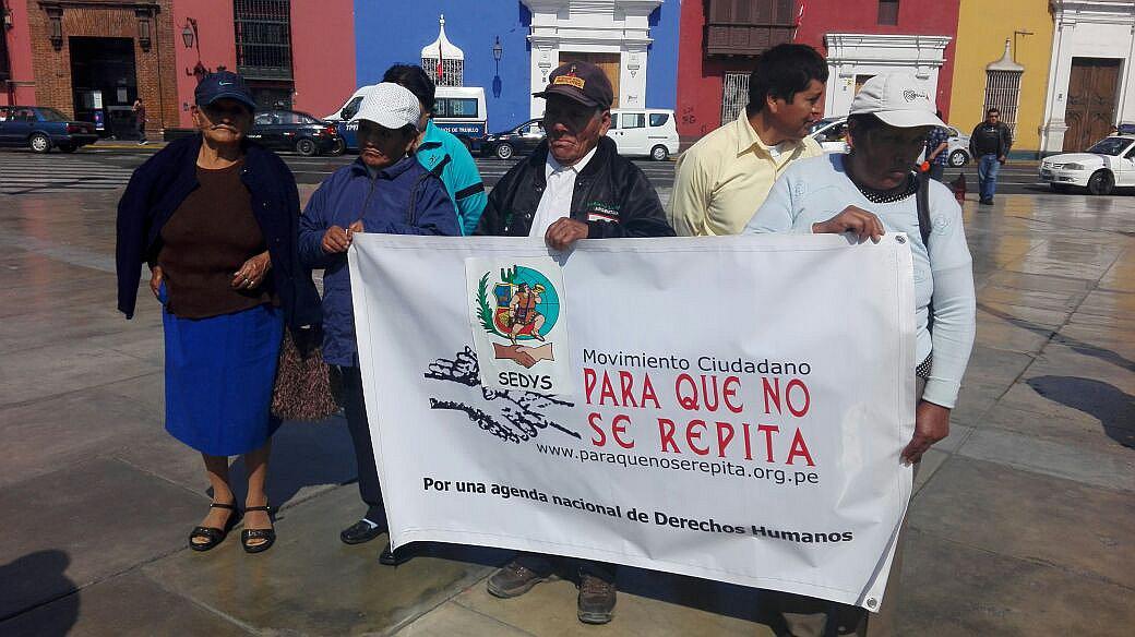 Trujillo: Exigen reparación para familiares de las víctimas del terrorismo (Vídeo) 