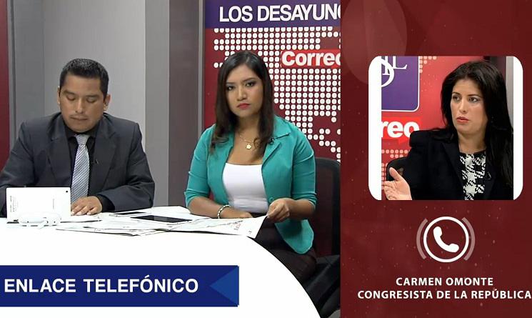 ​Alejandro Toledo: Carmen Omonte dice que militancia chakana de juez no invalida fallo