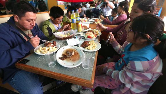 Informe INEI: ​Comer fuera de casa es cada vez más caro