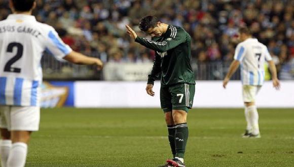 Real Madrid perdió 3-2 ante el Málaga sin Iker Casillas en el arco