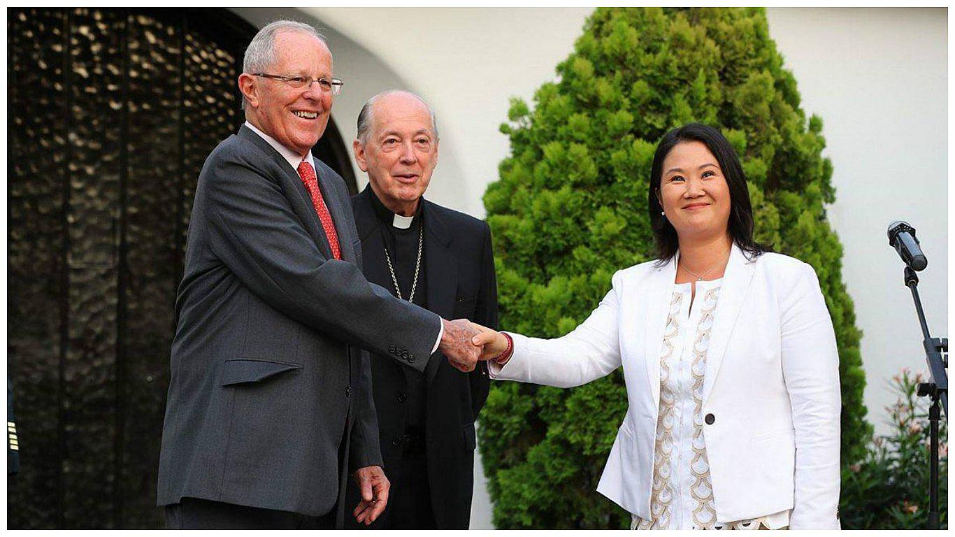 PPK y Keiko Fujimori se reunieron en casa de cardenal Juan Luis Cipriani