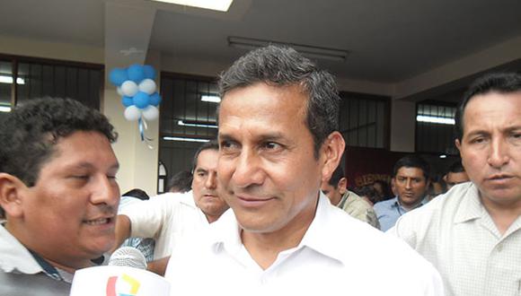 Ollanta Humala admite que no puede bajar el precio del gas a 12 soles